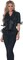 Underwraps Women's Black Romantic Pirate Blouse Halloween Costume - Small
